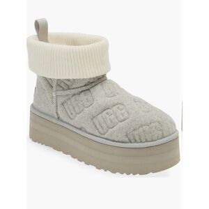 UGG Classic Mini Felted Platform Boots